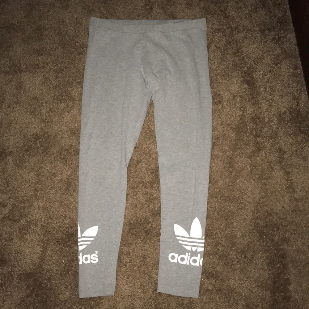 Grey Adidas Leggings